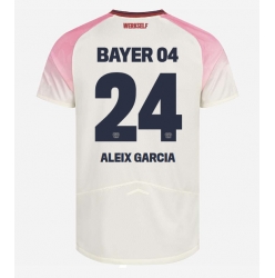 Bayer Leverkusen Aleix Garcia #24 Bortedrakt 2025-26 Kortermet