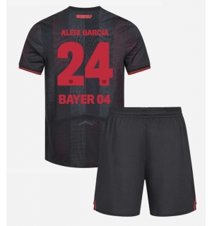 Bayer Leverkusen Aleix Garcia #24 Hjemmedraktsett Barn 2025-26 Kortermet (+ Korte bukser)