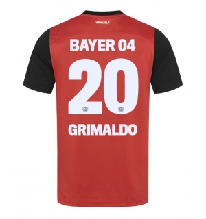Bayer Leverkusen Alejandro Grimaldo #20 Hjemmedrakt 2024-25 Kortermet