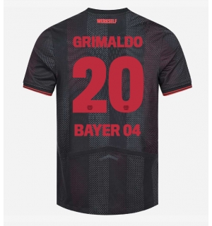 Bayer Leverkusen Alejandro Grimaldo #20 Hjemmedrakt 2025-26 Kortermet