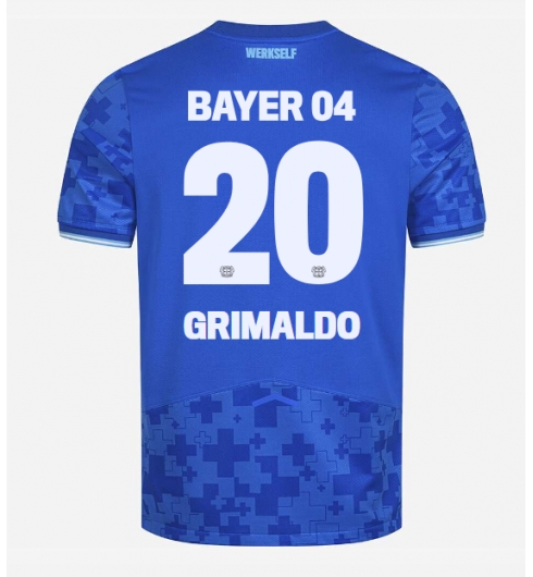Bayer Leverkusen Alejandro Grimaldo #20 Tredjedrakt 2025-26 Kortermet Bayer Leverkusen Alejandro Grimaldo #20 Tredjedrakt 2025-26 Kortermet