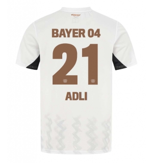 Bayer Leverkusen Amine Adli #21 Bortedrakt 2024-25 Kortermet