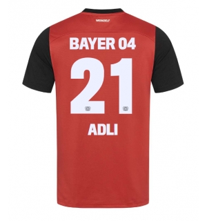 Bayer Leverkusen Amine Adli #21 Hjemmedrakt 2024-25 Kortermet
