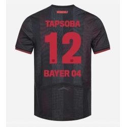 Bayer Leverkusen Edmond Tapsoba #12 Hjemmedrakt 2025-26 Kortermet