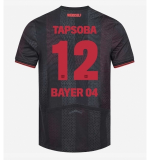 Bayer Leverkusen Edmond Tapsoba #12 Hjemmedrakt 2025-26 Kortermet