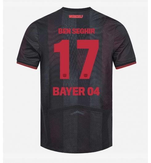 Bayer Leverkusen Eliesse Ben Seghir #17 Hjemmedrakt 2025-26 Kortermet Bayer Leverkusen Eliesse Ben Seghir #17 Hjemmedrakt 2025-26 Kortermet