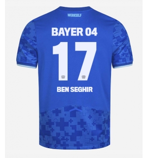 Bayer Leverkusen Eliesse Ben Seghir #17 Tredjedrakt 2025-26 Kortermet