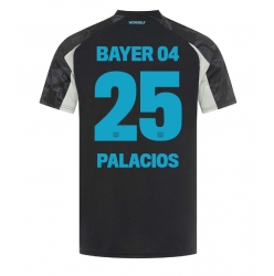 Bayer Leverkusen Exequiel Palacios #25 Tredjedrakt 2024-25 Kortermet