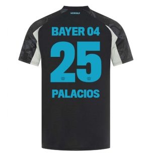 Bayer Leverkusen Exequiel Palacios #25 Tredjedrakt 2024-25 Kortermet