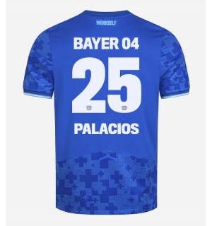 Bayer Leverkusen Exequiel Palacios #25 Tredjedrakt 2025-26 Kortermet