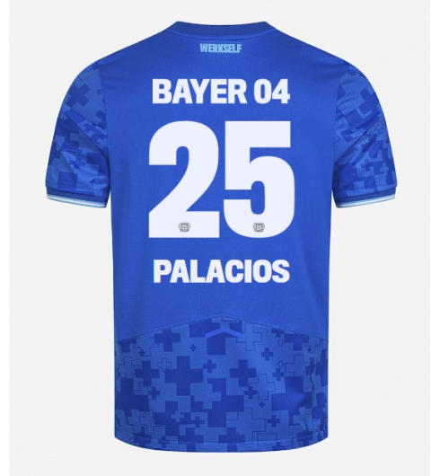 Bayer Leverkusen Exequiel Palacios #25 Tredjedrakt 2025-26 Kortermet Bayer Leverkusen Exequiel Palacios #25 Tredjedrakt 2025-26 Kortermet