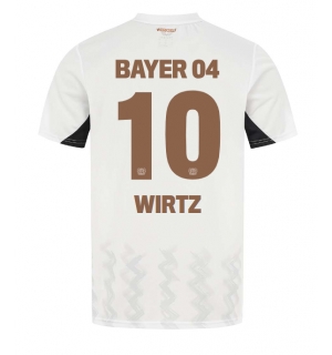 Bayer Leverkusen Florian Wirtz #10 Bortedrakt 2024-25 Kortermet