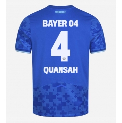Bayer Leverkusen Jarell Quansah #4 Tredjedrakt 2025-26 Kortermet