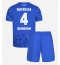 Bayer Leverkusen Jarell Quansah #4 Tredjedraktsett Barn 2025-26 Kortermet (+ Korte bukser)