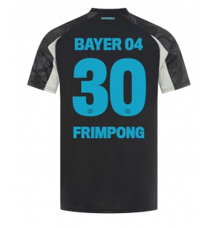 Bayer Leverkusen Jeremie Frimpong #30 Tredjedrakt 2024-25 Kortermet