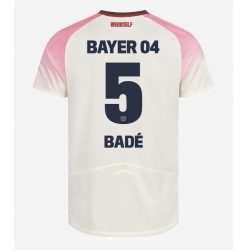 Bayer Leverkusen Loic Bade #5 Bortedrakt 2025-26 Kortermet