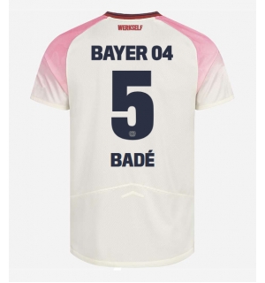 Bayer Leverkusen Loic Bade #5 Bortedrakt 2025-26 Kortermet