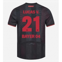Bayer Leverkusen Lucas Vazquez #21 Hjemmedrakt 2025-26 Kortermet