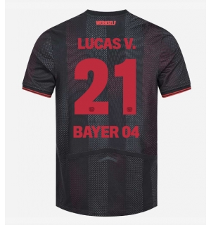 Bayer Leverkusen Lucas Vazquez #21 Hjemmedrakt 2025-26 Kortermet