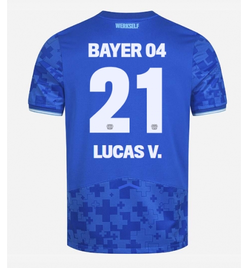 Bayer Leverkusen Lucas Vazquez #21 Tredjedrakt 2025-26 Kortermet Bayer Leverkusen Lucas Vazquez #21 Tredjedrakt 2025-26 Kortermet