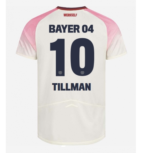 Bayer Leverkusen Malik Tillman #10 Bortedrakt 2025-26 Kortermet Bayer Leverkusen Malik Tillman #10 Bortedrakt 2025-26 Kortermet