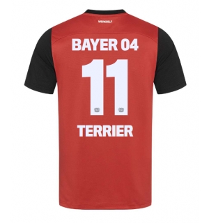 Bayer Leverkusen Martin Terrier #11 Hjemmedrakt 2024-25 Kortermet
