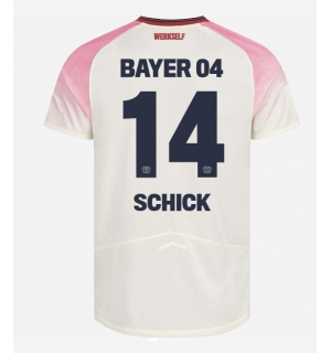 Bayer Leverkusen Patrik Schick #14 Bortedrakt 2025-26 Kortermet