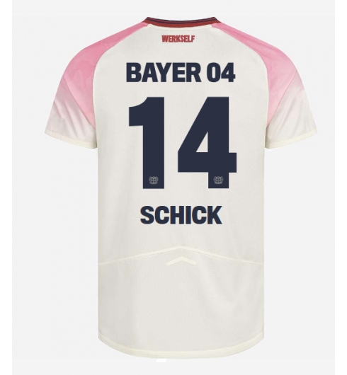 Bayer Leverkusen Patrik Schick #14 Bortedrakt 2025-26 Kortermet Bayer Leverkusen Patrik Schick #14 Bortedrakt 2025-26 Kortermet