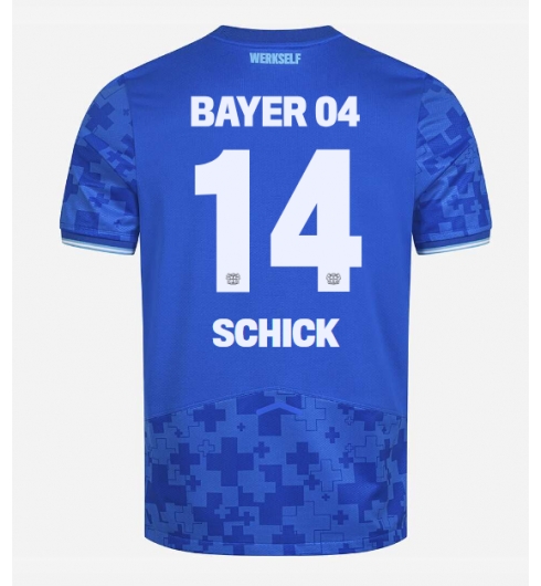 Bayer Leverkusen Patrik Schick #14 Tredjedrakt 2025-26 Kortermet Bayer Leverkusen Patrik Schick #14 Tredjedrakt 2025-26 Kortermet