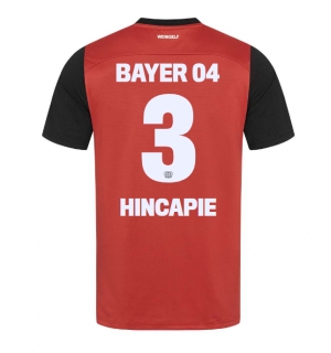 Bayer Leverkusen Piero Hincapie #3 Hjemmedrakt 2024-25 Kortermet