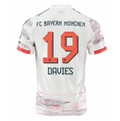 Bayern Munich Alphonso Davies #19 Bortedrakt 2025-26 Kortermet