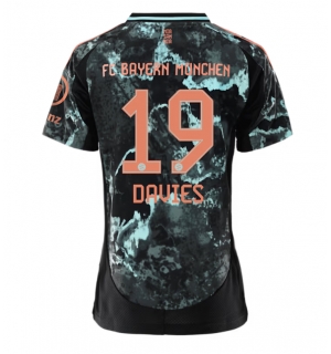 Bayern Munich Alphonso Davies #19 Bortedrakt Dame 2024-25 Kortermet