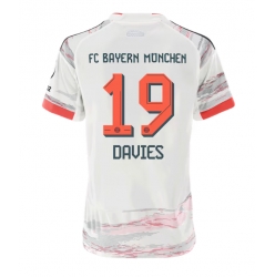 Bayern Munich Alphonso Davies #19 Bortedrakt Dame 2025-26 Kortermet