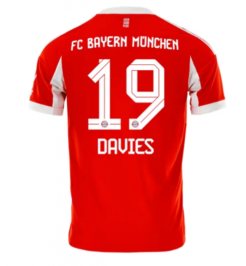 Bayern Munich Alphonso Davies #19 Hjemmedrakt 2025-26 Kortermet Bayern Munich Alphonso Davies #19 Hjemmedrakt 2025-26 Kortermet