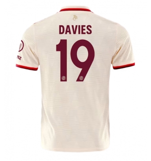 Bayern Munich Alphonso Davies #19 Tredjedrakt 2024-25 Kortermet