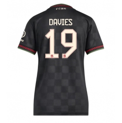 Bayern Munich Alphonso Davies #19 Tredjedrakt Dame 2025-26 Kortermet