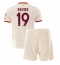 Bayern Munich Alphonso Davies #19 Tredjedraktsett Barn 2024-25 Kortermet (+ Korte bukser)