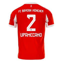 Bayern Munich Dayot Upamecano #2 Hjemmedrakt 2025-26 Kortermet