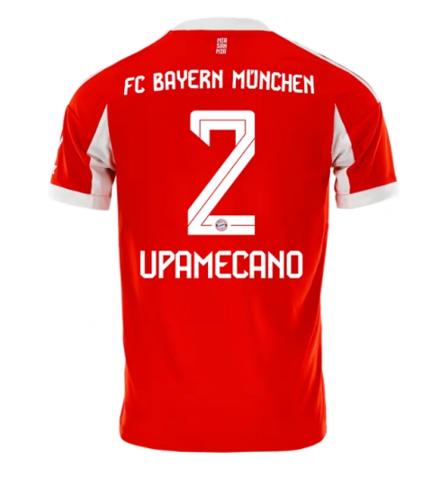 Bayern Munich Dayot Upamecano #2 Hjemmedrakt 2025-26 Kortermet Bayern Munich Dayot Upamecano #2 Hjemmedrakt 2025-26 Kortermet
