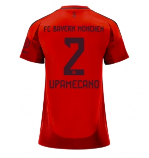 Bayern Munich Dayot Upamecano #2 Hjemmedrakt Dame 2024-25 Kortermet
