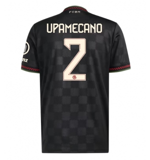 Bayern Munich Dayot Upamecano #2 Tredjedrakt 2025-26 Kortermet