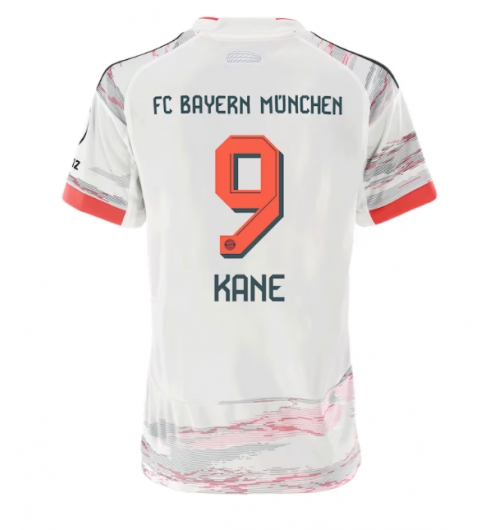 Bayern Munich Harry Kane #9 Bortedrakt Dame 2025-26 Kortermet Bayern Munich Harry Kane #9 Bortedrakt Dame 2025-26 Kortermet