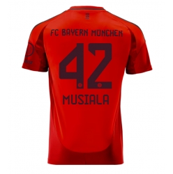 Bayern Munich Jamal Musiala #42 Hjemmedrakt 2024-25 Kortermet