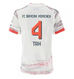 Bayern Munich Jonathan Tah #4 Bortedrakt Dame 2025-26 Kortermet