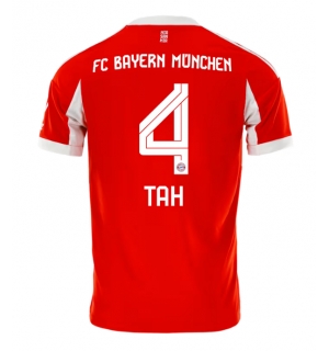 Bayern Munich Jonathan Tah #4 Hjemmedrakt 2025-26 Kortermet