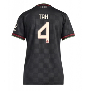 Bayern Munich Jonathan Tah #4 Tredjedrakt Dame 2025-26 Kortermet