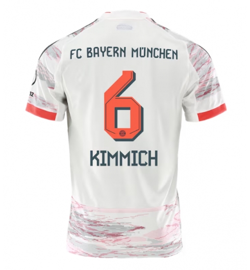 Bayern Munich Joshua Kimmich #6 Bortedrakt 2025-26 Kortermet Bayern Munich Joshua Kimmich #6 Bortedrakt 2025-26 Kortermet