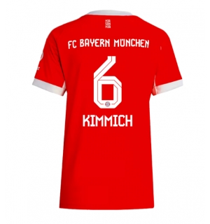 Bayern Munich Joshua Kimmich #6 Hjemmedrakt Dame 2025-26 Kortermet