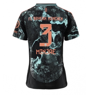 Bayern Munich Kim Min-jae #3 Bortedrakt Dame 2024-25 Kortermet