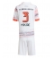 Bayern Munich Kim Min-jae #3 Bortedraktsett Barn 2025-26 Kortermet (+ Korte bukser)